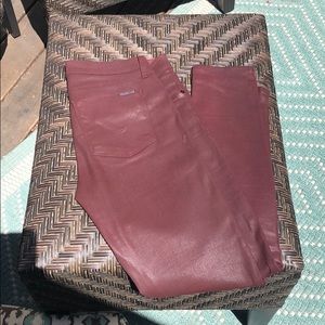 Hudson burgundy Jeans